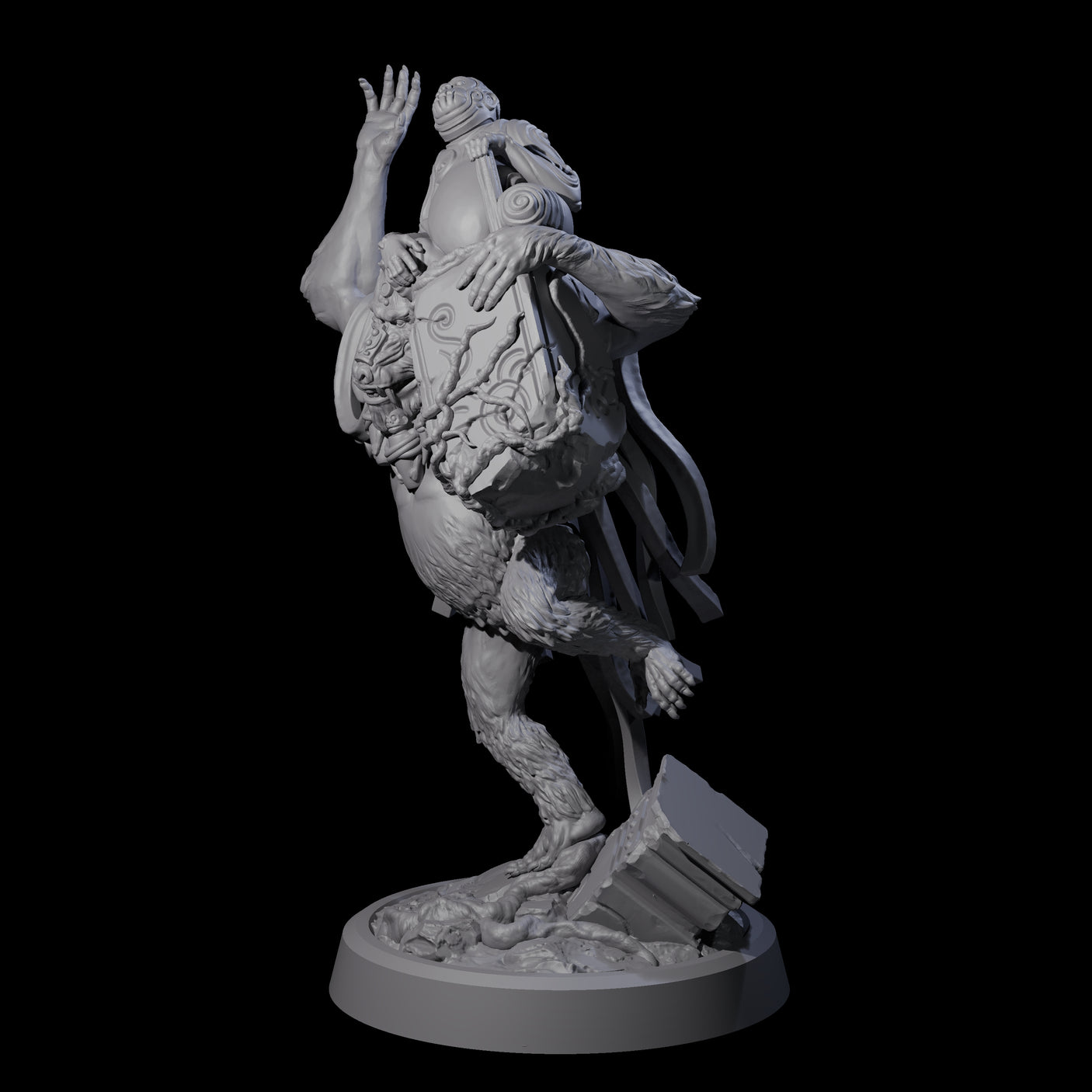 Wise Hazodee Elder C Miniature for Dungeons and Dragons, Pathfinder or other TTRPGs