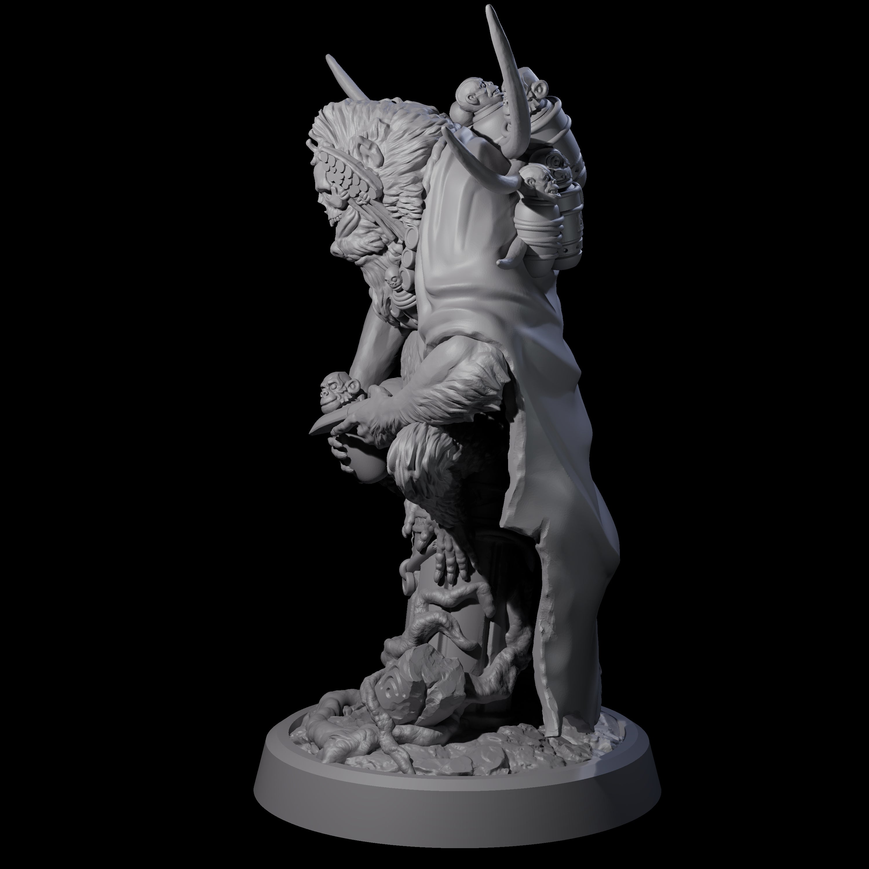 Wise Hazodee Elder D Miniature for Dungeons and Dragons, Pathfinder or other TTRPGs