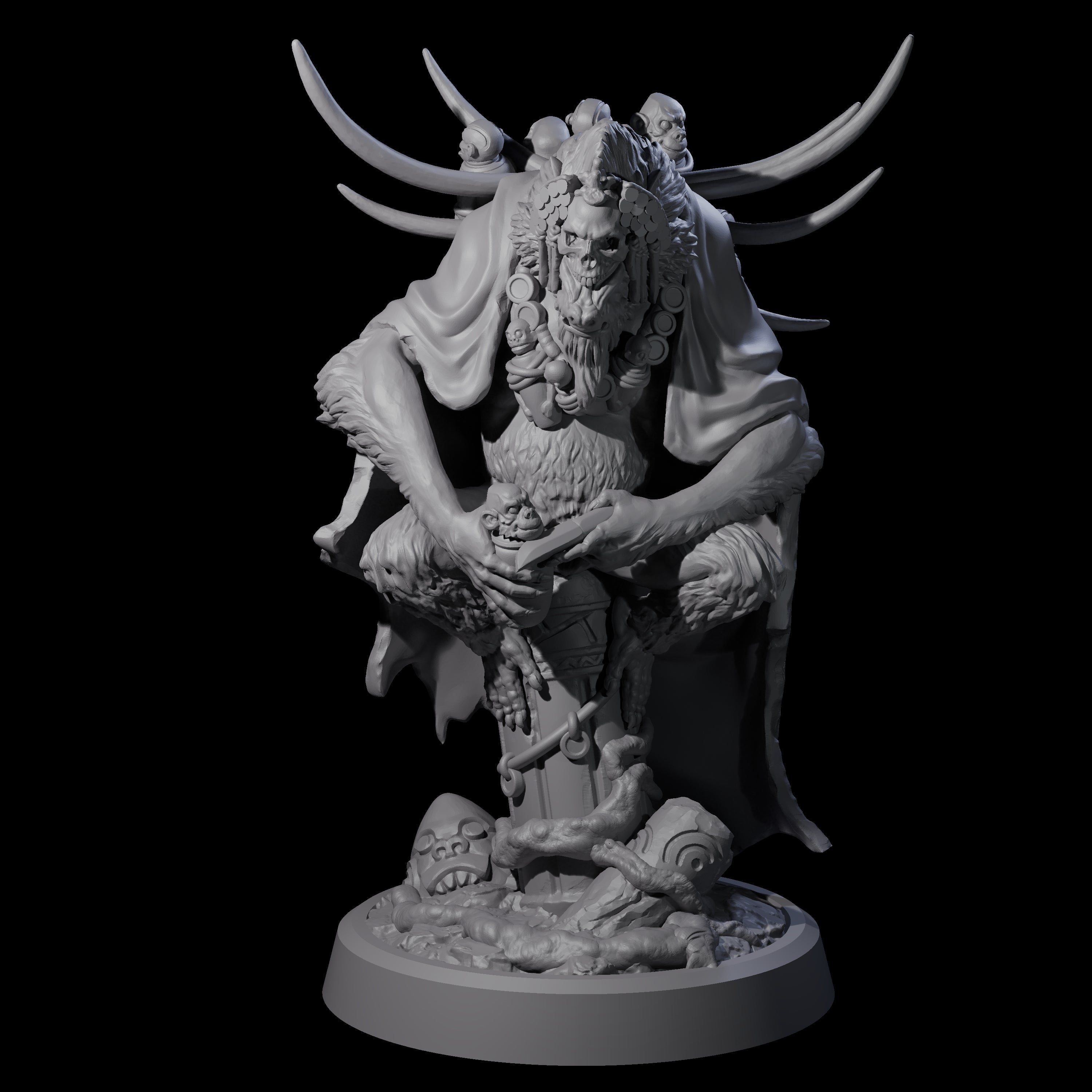 Wise Hazodee Elder D Miniature for Dungeons and Dragons, Pathfinder or other TTRPGs