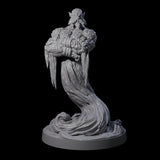 Wise Sand Djinni Miniature for Dungeons and Dragons, Pathfinder or other TTRPGs