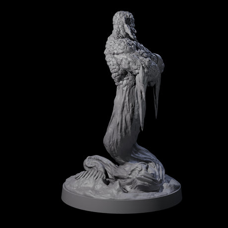 Wise Sand Djinni Miniature for Dungeons and Dragons, Pathfinder or other TTRPGs