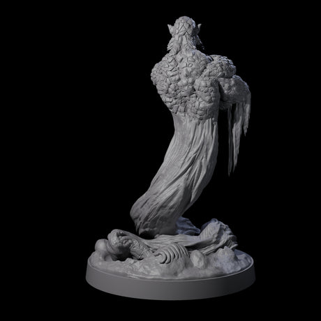 Wise Sand Djinni Miniature for Dungeons and Dragons, Pathfinder or other TTRPGs