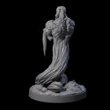 Wise Sand Djinni Miniature for Dungeons and Dragons, Pathfinder or other TTRPGs