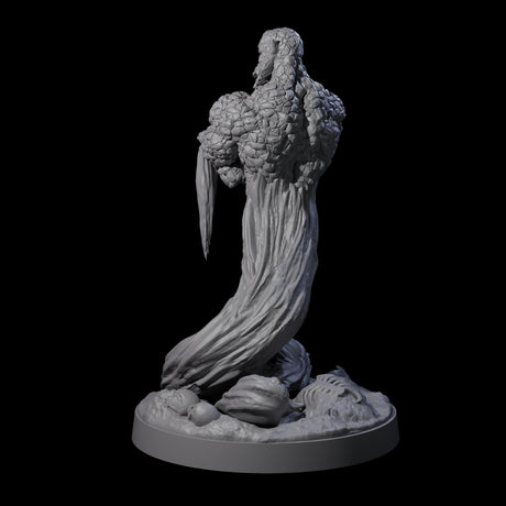 Wise Sand Djinni Miniature for Dungeons and Dragons, Pathfinder or other TTRPGs