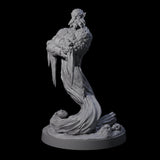Wise Sand Djinni Miniature for Dungeons and Dragons, Pathfinder or other TTRPGs