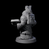 Wise Travelling Dwarf Seer Miniature for Dungeons and Dragons, Pathfinder or other TTRPGs