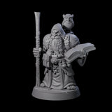 Wise Travelling Dwarf Seer Miniature for Dungeons and Dragons, Pathfinder or other TTRPGs
