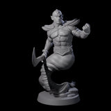Wish Granting Djinni Miniature for Dungeons and Dragons, Pathfinder or other TTRPGs