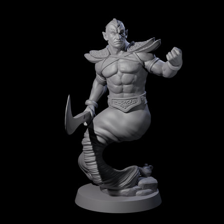 Wish Granting Djinni Miniature for Dungeons and Dragons, Pathfinder or other TTRPGs