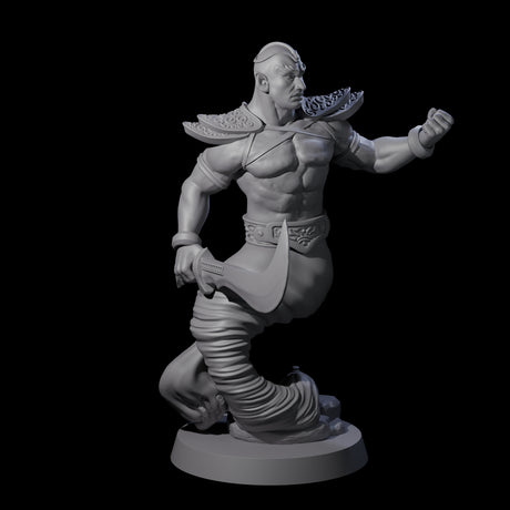 Wish Granting Djinni Miniature for Dungeons and Dragons, Pathfinder or other TTRPGs
