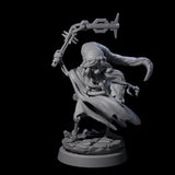 Withered Necromancer Marrowling B Miniature for Dungeons and Dragons, Pathfinder or other TTRPGs