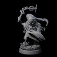 Withered Necromancer Marrowling B Miniature for Dungeons and Dragons, Pathfinder or other TTRPGs