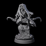 Withered Necromancer Marrowling C Miniature for Dungeons and Dragons, Pathfinder or other TTRPGs