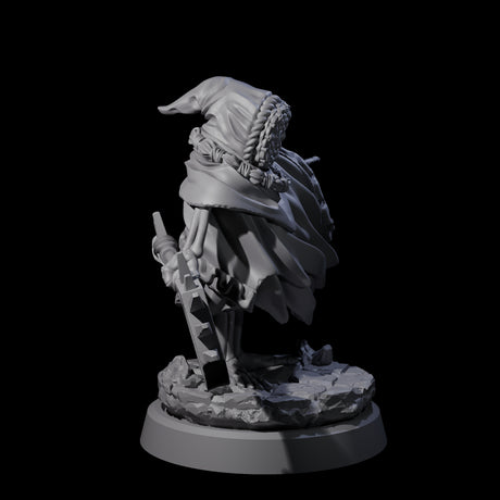 Withered Necromancer Marrowling D Miniature for Dungeons and Dragons, Pathfinder or other TTRPGs