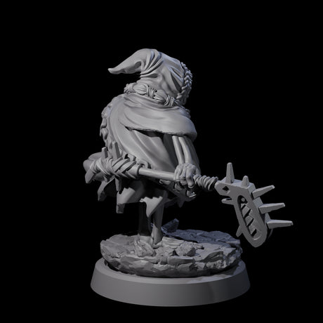 Withered Necromancer Marrowling D Miniature for Dungeons and Dragons, Pathfinder or other TTRPGs
