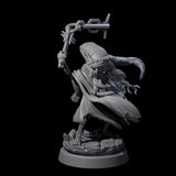 Withered Necromancer Marrowlings Miniature for Dungeons and Dragons, Pathfinder or other TTRPGs