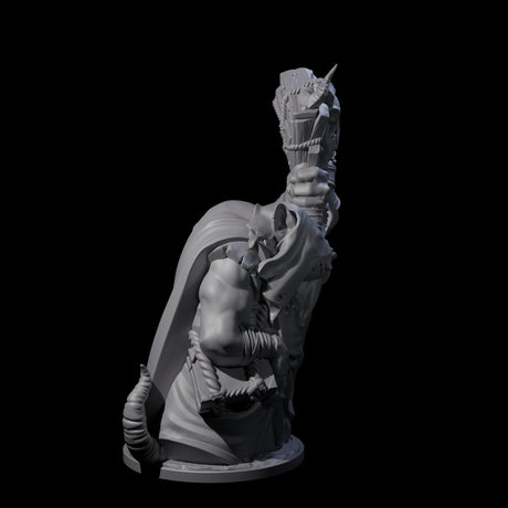 Withering Ratfolk Plaguecrafter A Miniature for Dungeons and Dragons, Pathfinder or other TTRPGs