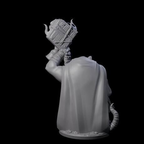 Withering Ratfolk Plaguecrafter A Miniature for Dungeons and Dragons, Pathfinder or other TTRPGs