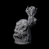 Withering Ratfolk Plaguecrafter A Miniature for Dungeons and Dragons, Pathfinder or other TTRPGs