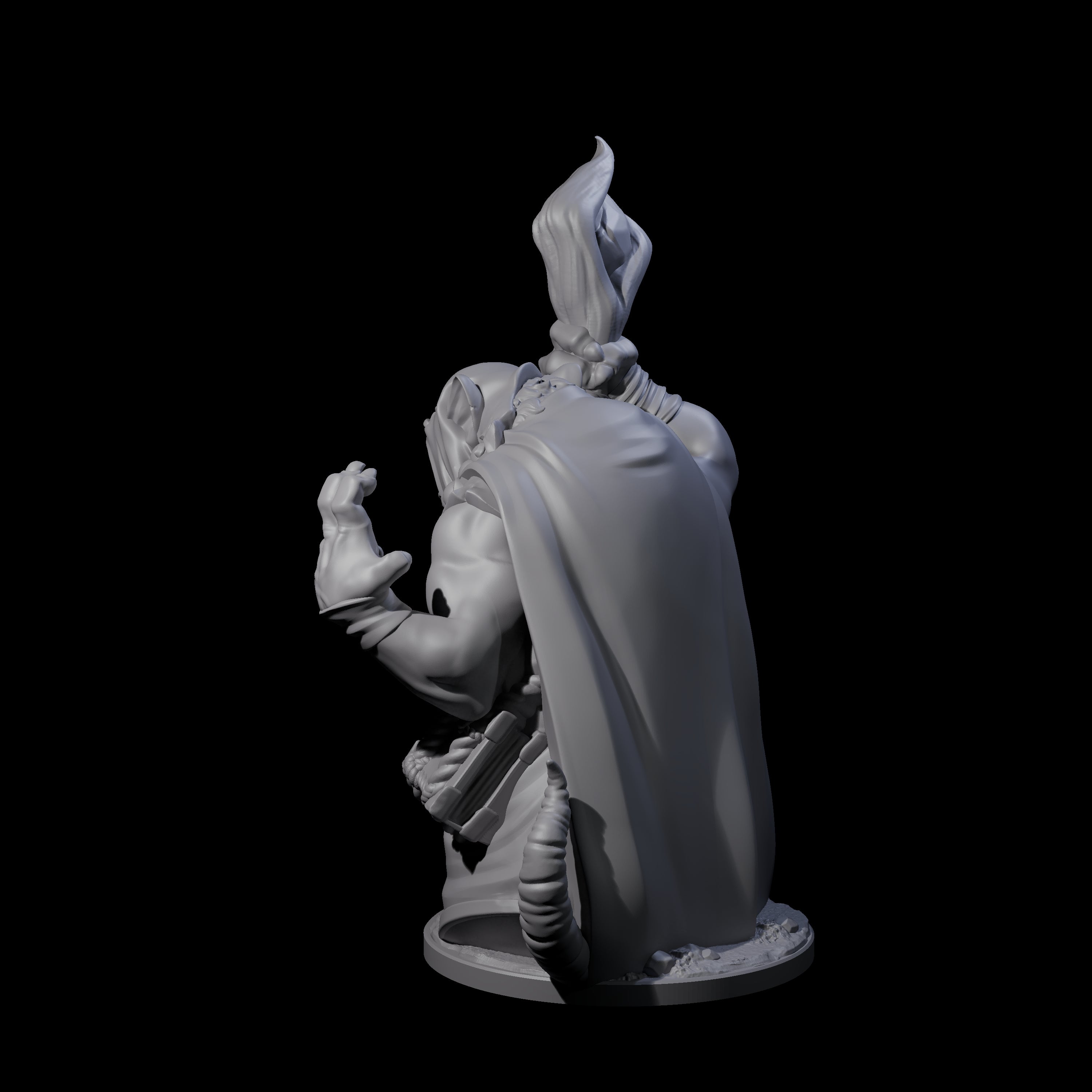 Withering Ratfolk Plaguecrafter B Miniature for Dungeons and Dragons, Pathfinder or other TTRPGs