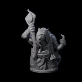 Withering Ratfolk Plaguecrafter B Miniature for Dungeons and Dragons, Pathfinder or other TTRPGs