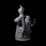 Withering Ratfolk Plaguecrafters Miniature for Dungeons and Dragons, Pathfinder or other TTRPGs