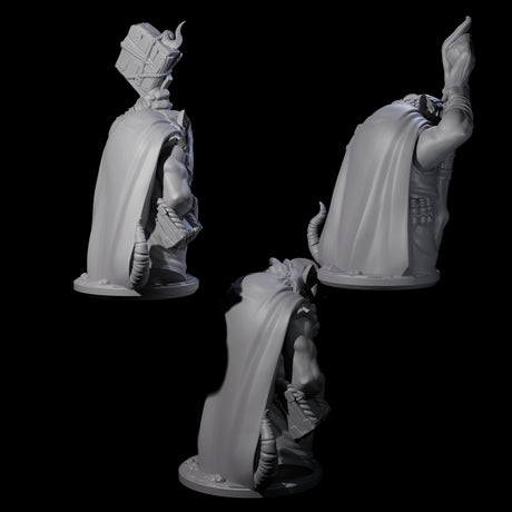 Withering Ratfolk Plaguecrafters Miniature for Dungeons and Dragons, Pathfinder or other TTRPGs