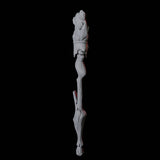 Wizard Staff B Miniature for Dungeons and Dragons, Pathfinder or other TTRPGs