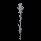 Wizard Staff B Miniature for Dungeons and Dragons, Pathfinder or other TTRPGs