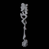 Wizard Staff C Miniature for Dungeons and Dragons, Pathfinder or other TTRPGs
