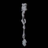 Wizard Staff C Miniature for Dungeons and Dragons, Pathfinder or other TTRPGs
