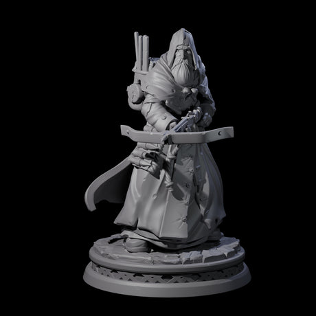 Wizened Crossbowman Miniature for Dungeons and Dragons, Pathfinder or other TTRPGs