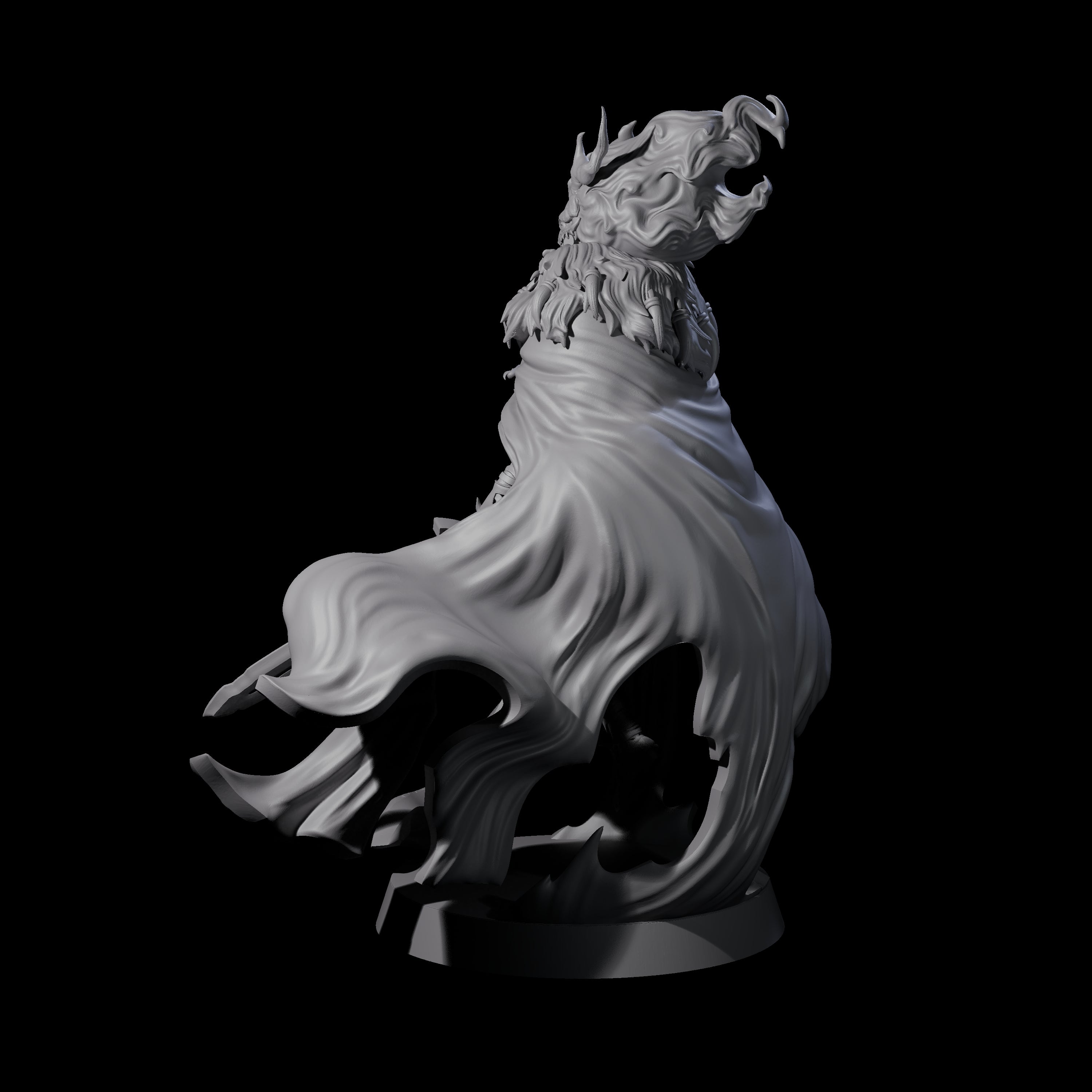 Woken Warrior of the Past Miniature for Dungeons and Dragons, Pathfinder or other TTRPGs