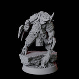 Wolverine Dragonborn Fighter Miniature for Dungeons and Dragons, Pathfinder or other TTRPGs