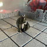 Wolves Howling Pouncing Pair Multicolour Table Ready Miniatures Miniature for Dungeons and Dragons, Pathfinder or other TTRPGs