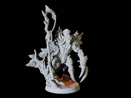 Wood Elf Druid Miniature for Dungeons and Dragons, Pathfinder or other TTRPGs