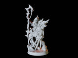 Wood Elf Druid Miniature for Dungeons and Dragons, Pathfinder or other TTRPGs