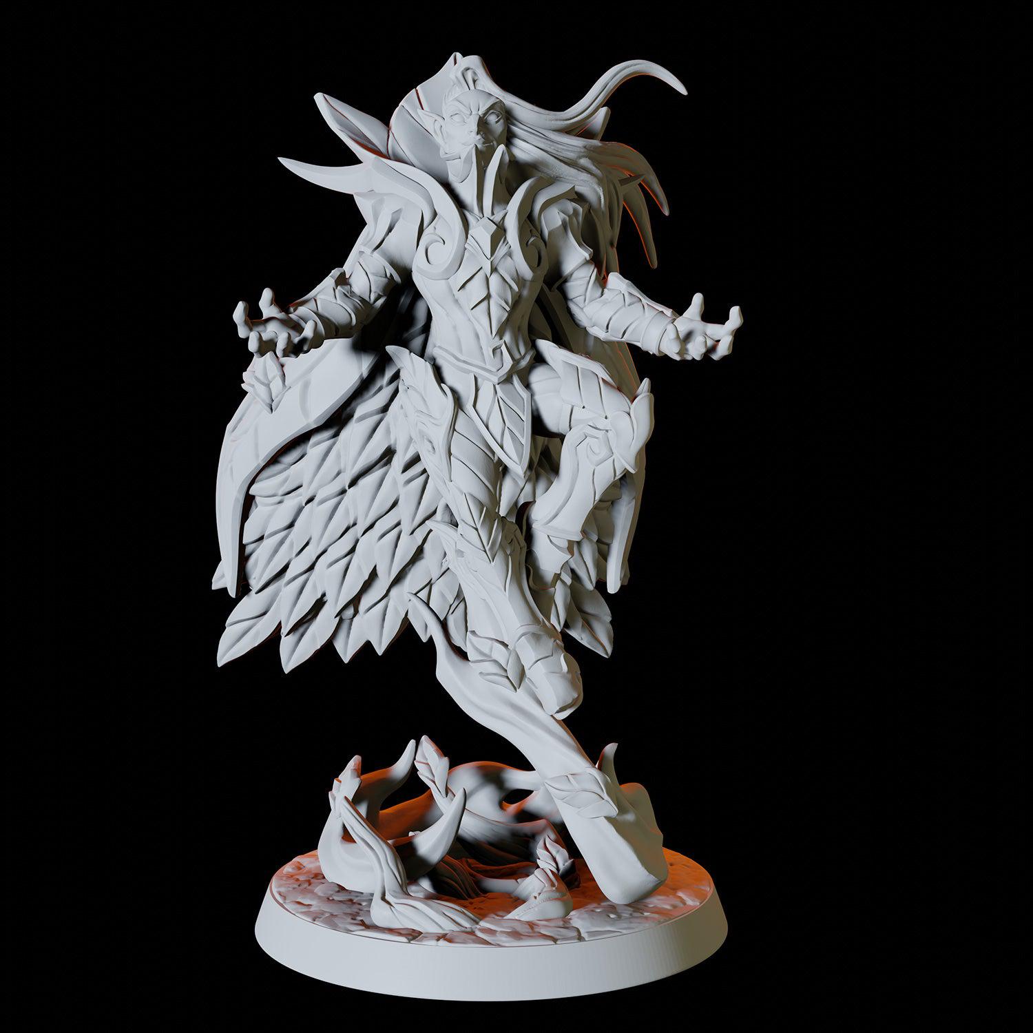 Wood Elf Sorcerer Miniature for Dungeons and Dragons - Myth Forged