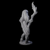 Wooded Elf Mage A Miniature for Dungeons and Dragons, Pathfinder or other TTRPGs