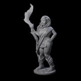 Wooded Elf Mage A Miniature for Dungeons and Dragons, Pathfinder or other TTRPGs