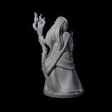 Wooded Elf Mage B Miniature for Dungeons and Dragons, Pathfinder or other TTRPGs
