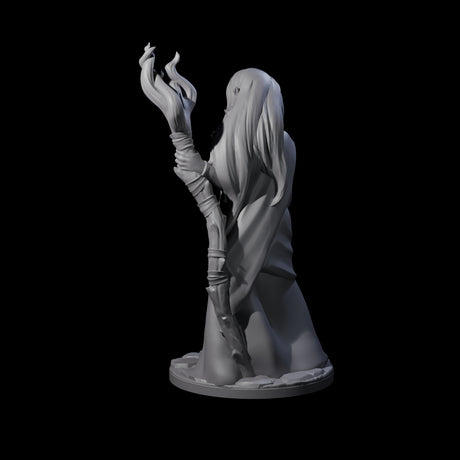 Wooded Elf Mage B Miniature for Dungeons and Dragons, Pathfinder or other TTRPGs