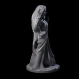Wooded Elf Mage C Miniature for Dungeons and Dragons, Pathfinder or other TTRPGs