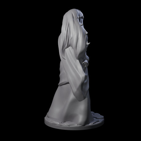 Wooded Elf Mage C Miniature for Dungeons and Dragons, Pathfinder or other TTRPGs