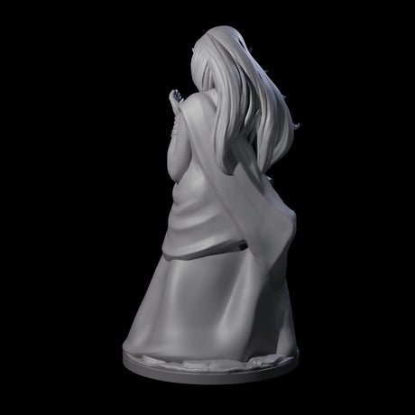 Wooded Elf Mage C Miniature for Dungeons and Dragons, Pathfinder or other TTRPGs