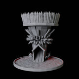 Wooden Tower Dice Tower Miniature for Dungeons and Dragons, Pathfinder or other TTRPGs