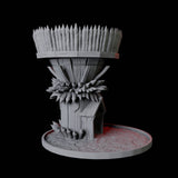 Wooden Tower Dice Tower Miniature for Dungeons and Dragons, Pathfinder or other TTRPGs
