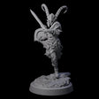 Woodland Armoured Elf Fighter A Miniature for Dungeons and Dragons, Pathfinder or other TTRPGs