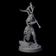 Woodland Armoured Elf Fighter B Miniature for Dungeons and Dragons, Pathfinder or other TTRPGs