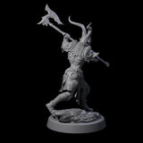 Woodland Armoured Elf Fighter B Miniature for Dungeons and Dragons, Pathfinder or other TTRPGs